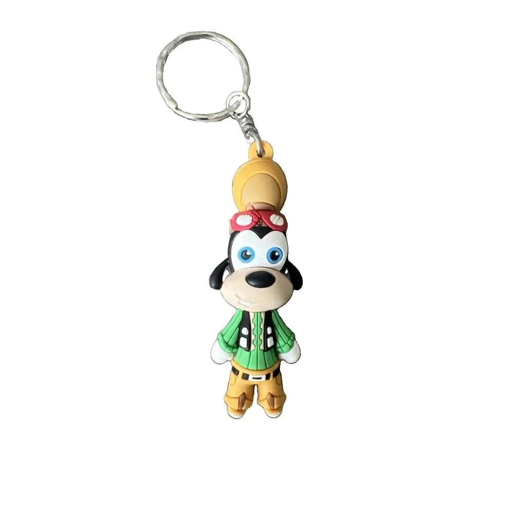 Disney figural Goofy Kingdom Hearts Captain key chain keychain figure NWOT